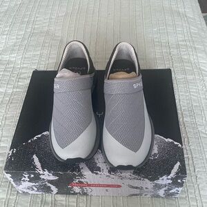Spyder Gray Sneakers Lightweight Laceless Desig